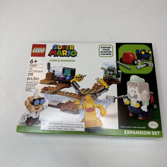 LEGO Super Mario: Luigi's Mansion Lab and Poltergust Expansion Set (71397) - Picture 1 of 2